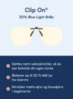 Clip On® - Blue Light Brille