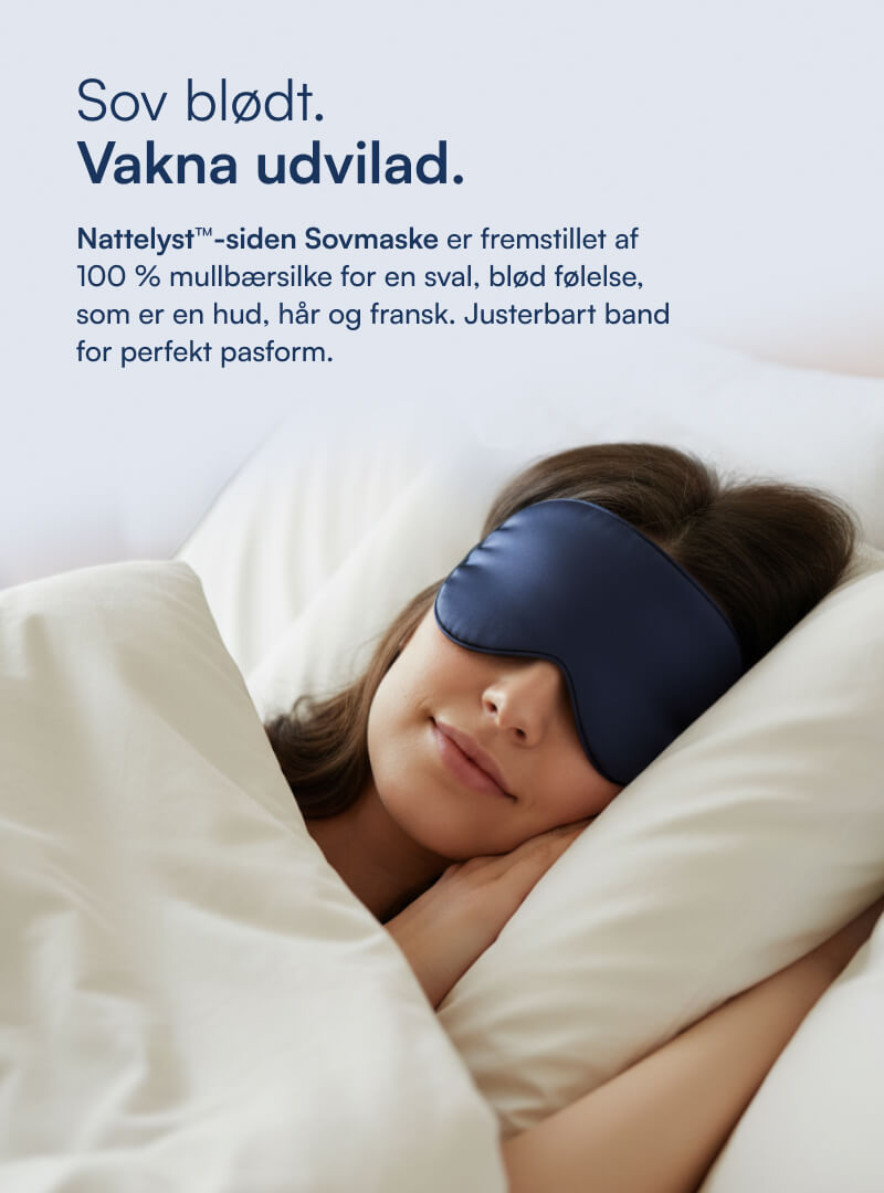 Silke Sovemaske (100% Mulberry Silke)