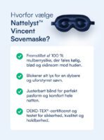 Vincent Sovemaske (100% Mulberry Silke)